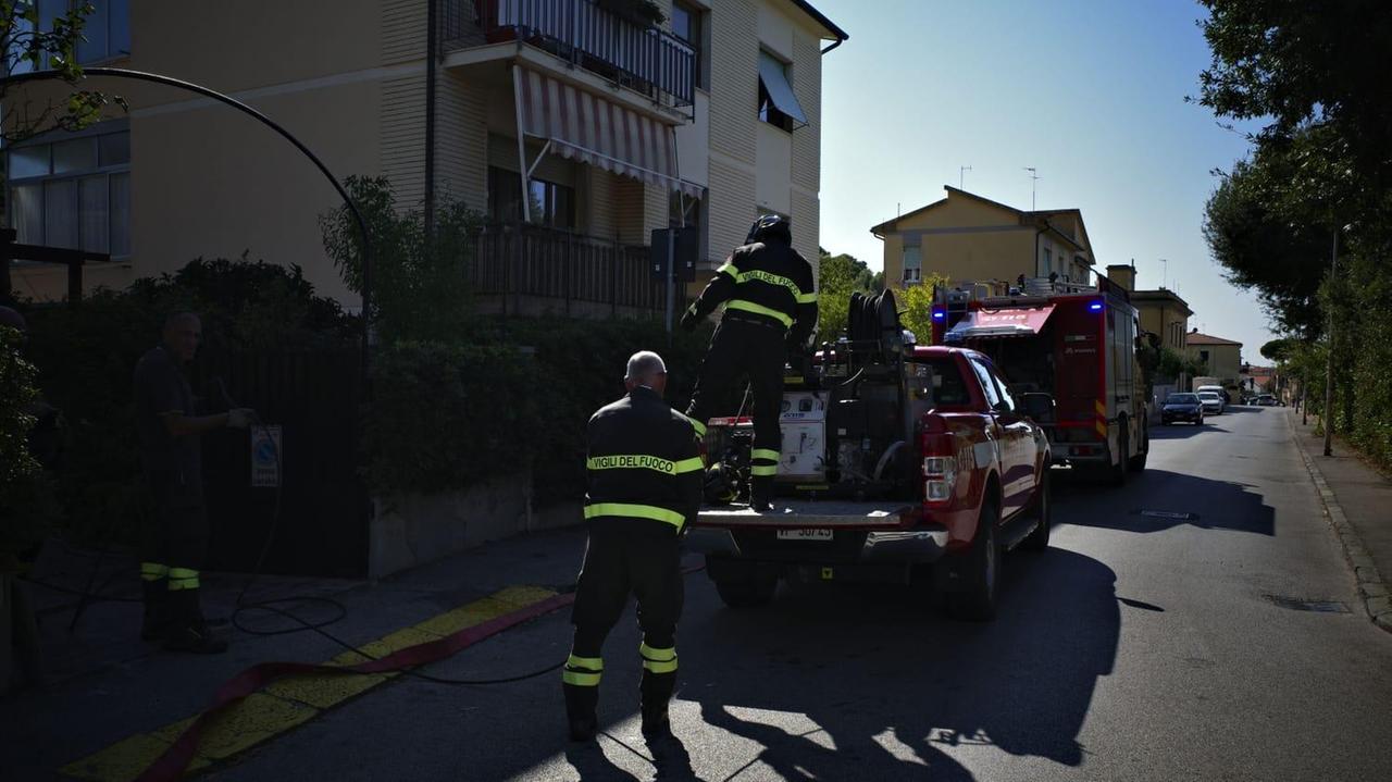 Incendio di sterpaglie ad Antignano: "Il fuoco partito durante i lavori alla ferrovia"