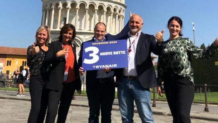 Pisa, tre nuove rotte per l’inverno. Ryanair punta ancora sul Galilei