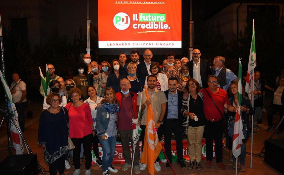  Letta in città per Culicchi pronostica il ballottaggio «Parlate con le persone» 