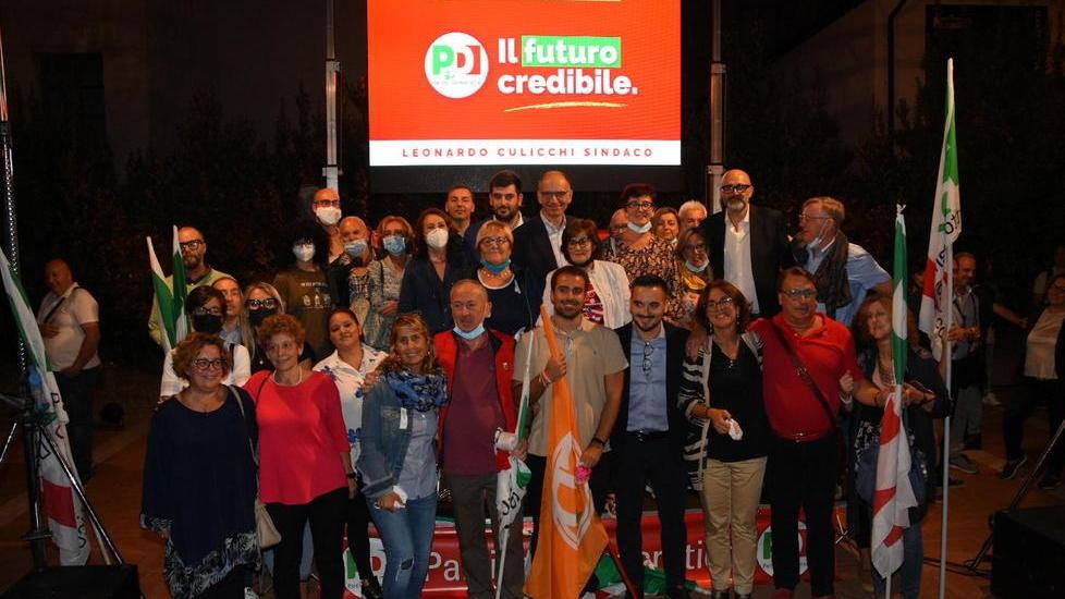 Letta in città per Culicchi pronostica il ballottaggio «Parlate con le persone»