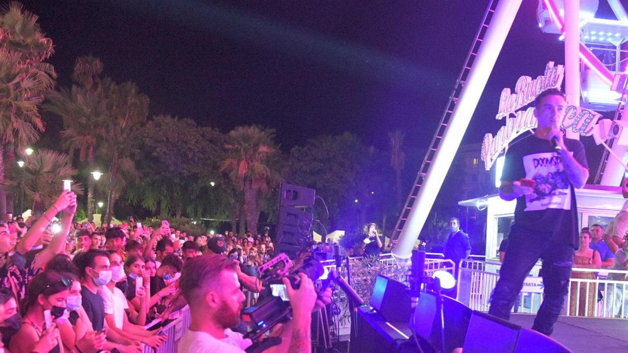 Concerto pirata al molo Brin Salmo adesso è rintracciabile