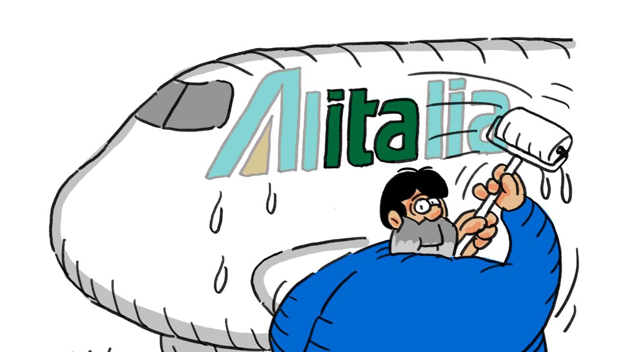 La vignetta di Gef: continuità territoriale, a Ita le rotte sarde