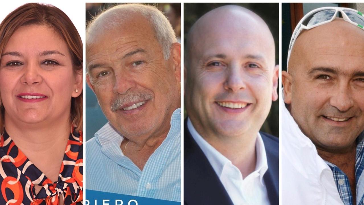 Silvana Manchia (Forza Italia), Pier Giovanni Mura noto Giampiero (Forza Italia), Rino Piccinnu (Scelta civica), Francesco Gambella (Vivere Olbia)