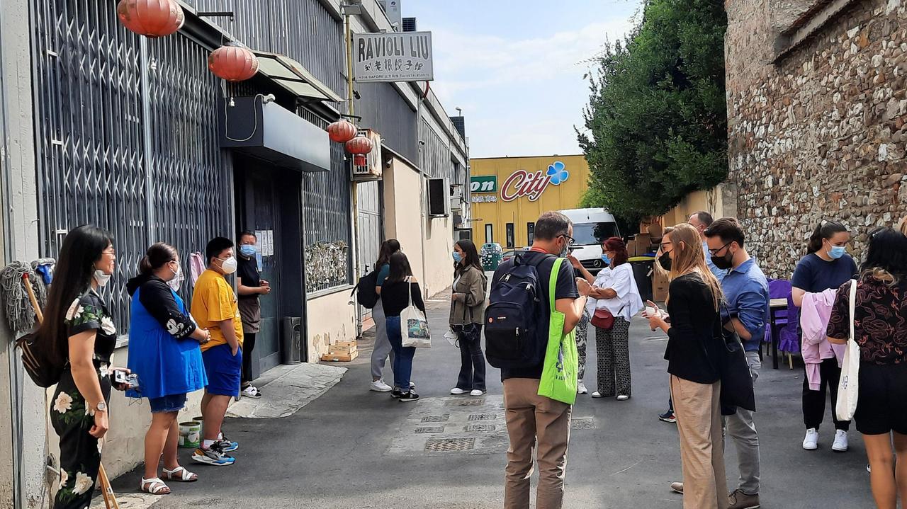 La passeggiata per le strade di Chinatown