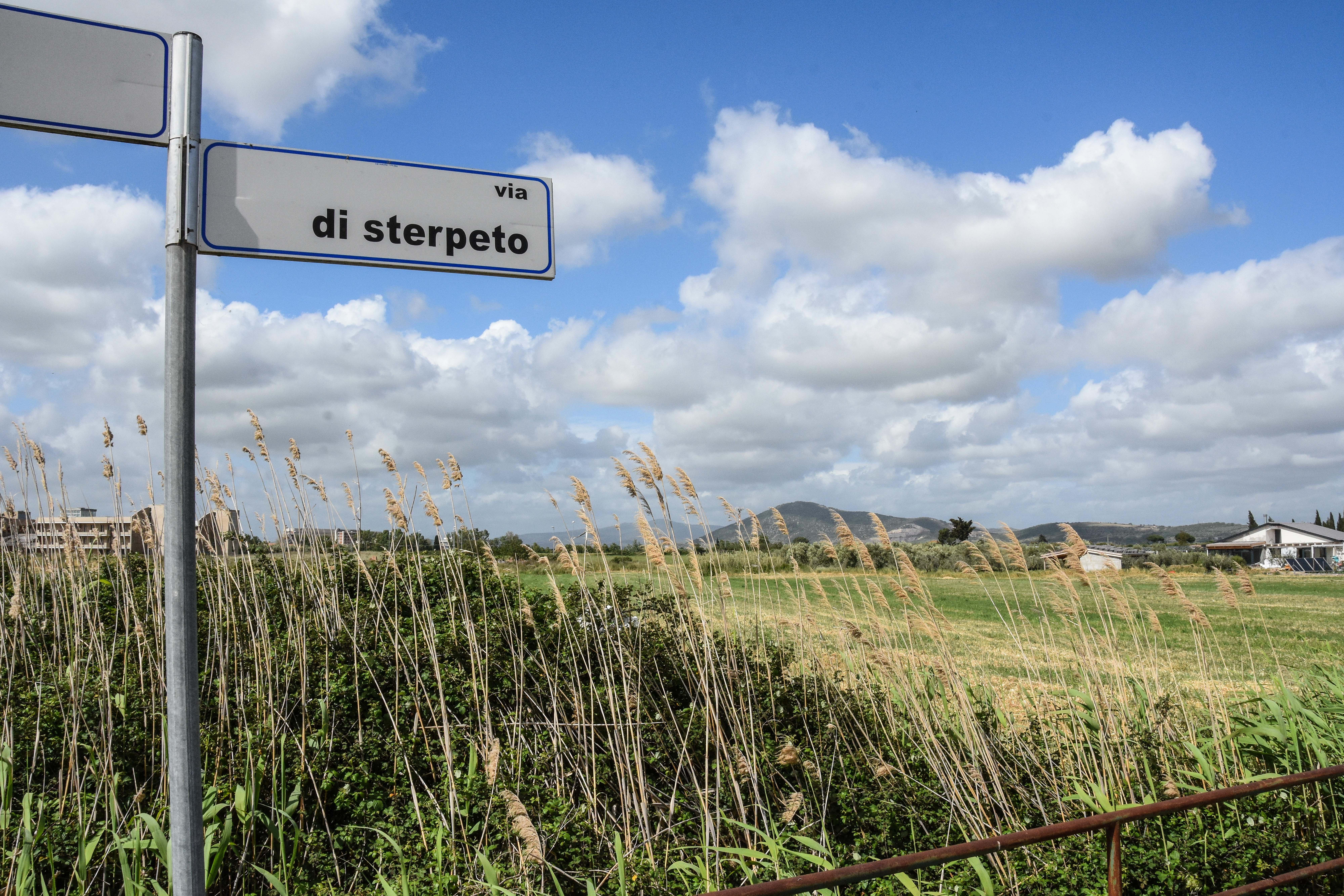 L'area verde nelle cui vicinanze rischia di sorgere un nuovo supermercato (Foto AgenziaBF)