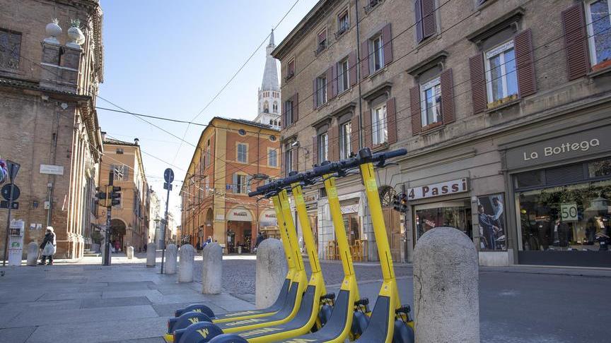 Modena, preoccupano i monopattini Via a nuovi controlli mirati