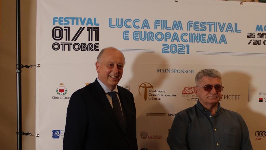 Il sindaco Tambellini con il regista Sokurov
