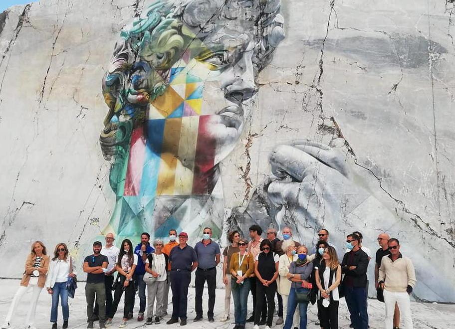 Accoglienza, arte, cave Carrara promossa con lode 