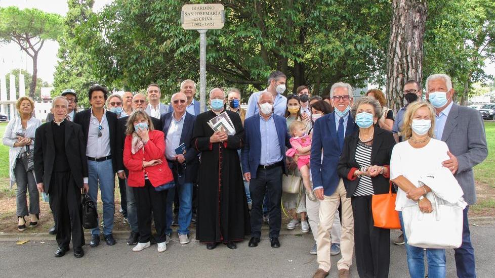 Spazio verde intestato al fondatore dell’Opus Dei