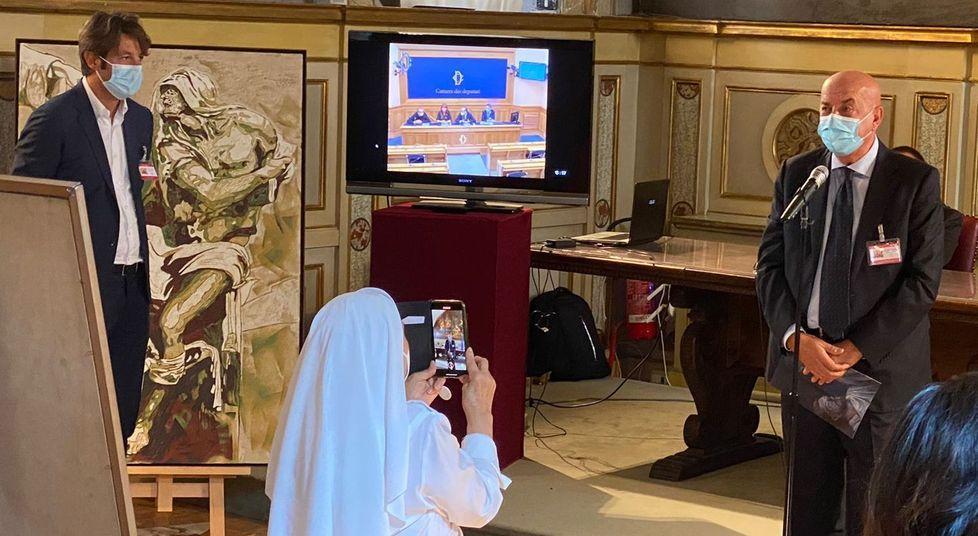 San Miniato conquista la Camera dei deputati con 40 opere d’arte