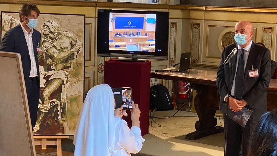 San Miniato conquista la Camera dei deputati con 40 opere d’arte