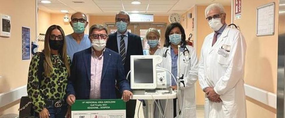 Donato all’ospedale un ventilatore in ricordo di Idea 