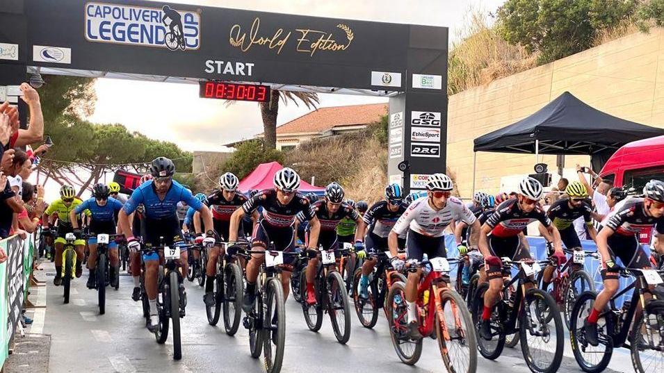 La partenza di ieri mattina della Legend Cup di Capoliveri