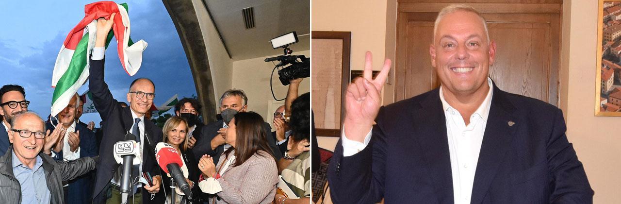 Enrico Letta eletto alla Camera. Antonfrancesco Vivarelli Colonna confermato alla guida di Grosseto