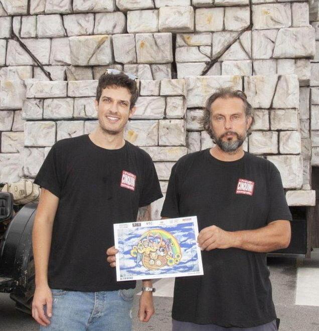 Domani il poster del carro dei Cinquini