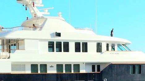 È tornato alla Pilarella il superyacht Rose Pigre