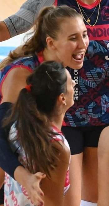 Antropova super con Scandicci E Cuneo applaude Squarcini “mvp” 
