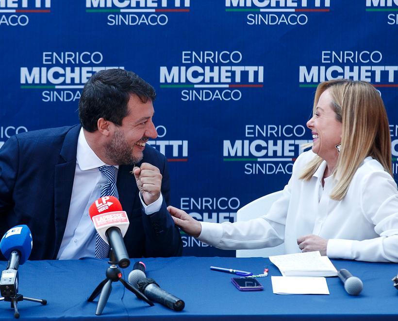 Salvini ko, FdI resta al palo 