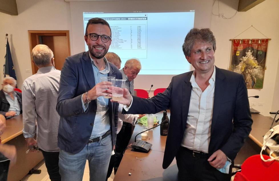 Vecchiano, per Angori conferma trionfale «Contento e sorpreso, premiato il lavoro» 