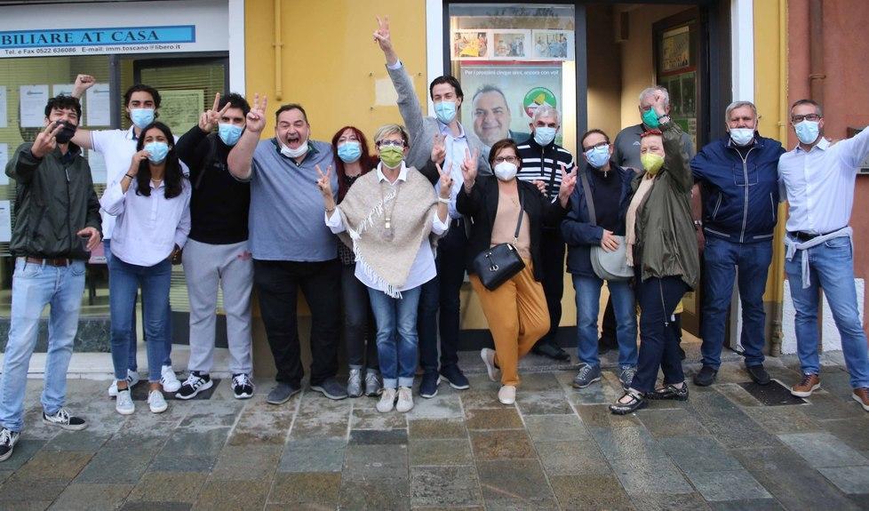 Fuccio rieletto a San Martino in Rio Il rivale Luca Villa battuto per 171 voti 