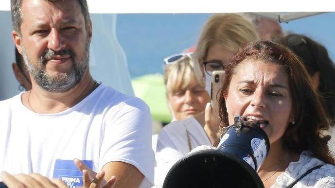 Matteo Salvini e Susanna Ceccardi