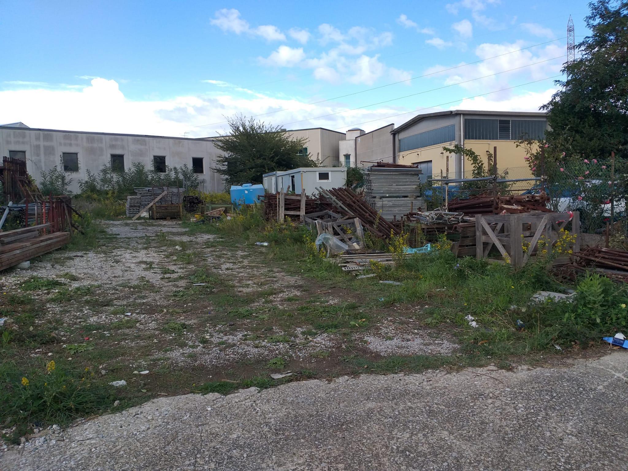 L'area dove è avvenuto il furto