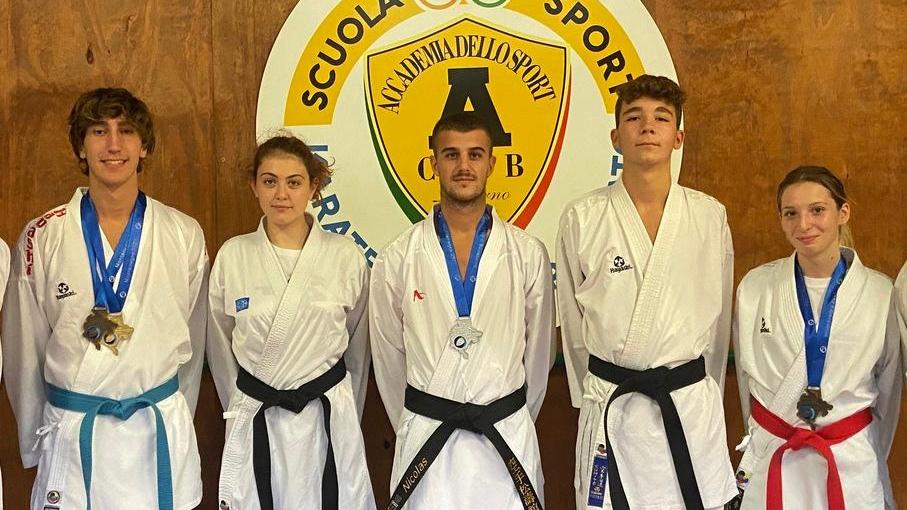 Super Accademia in Montenegro: quattro medaglie e oro per Magnelli
