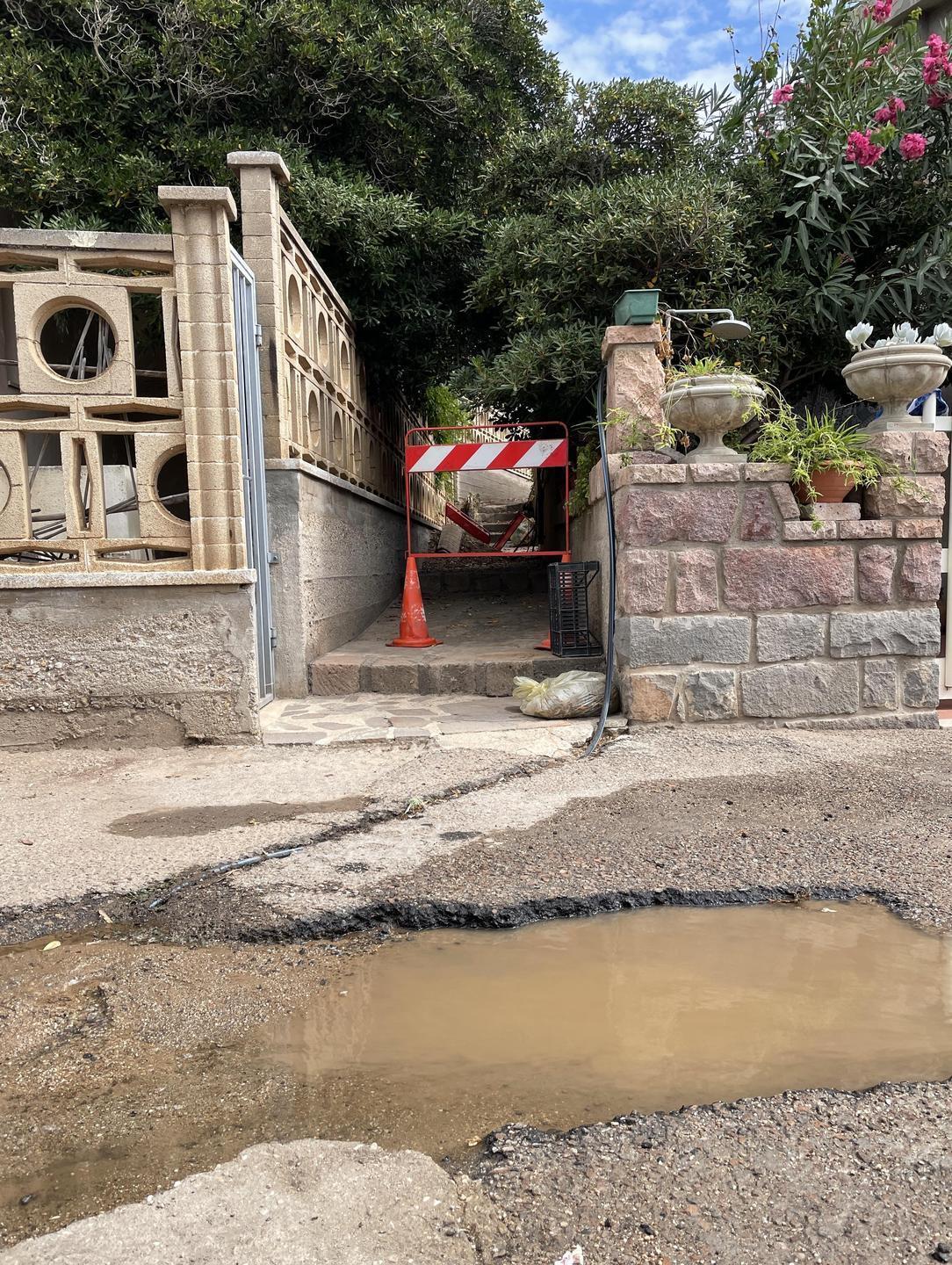 Tresnuraghes nuova perdita idrica 