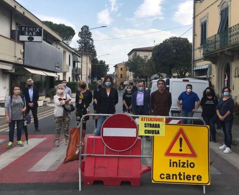 Maxi cantiere e proteste, la sindaca convoca i commercianti 