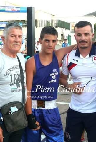 Due giovani pugili sul ring di Montesilvano 