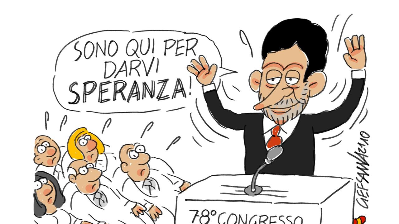 La vignetta di Gef: Covid, il ministro Speranza punta sui medici di famiglia