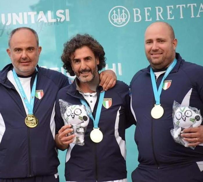 Medaglia d’oro al valore atletico al tiratore Alessandro Spagnoli