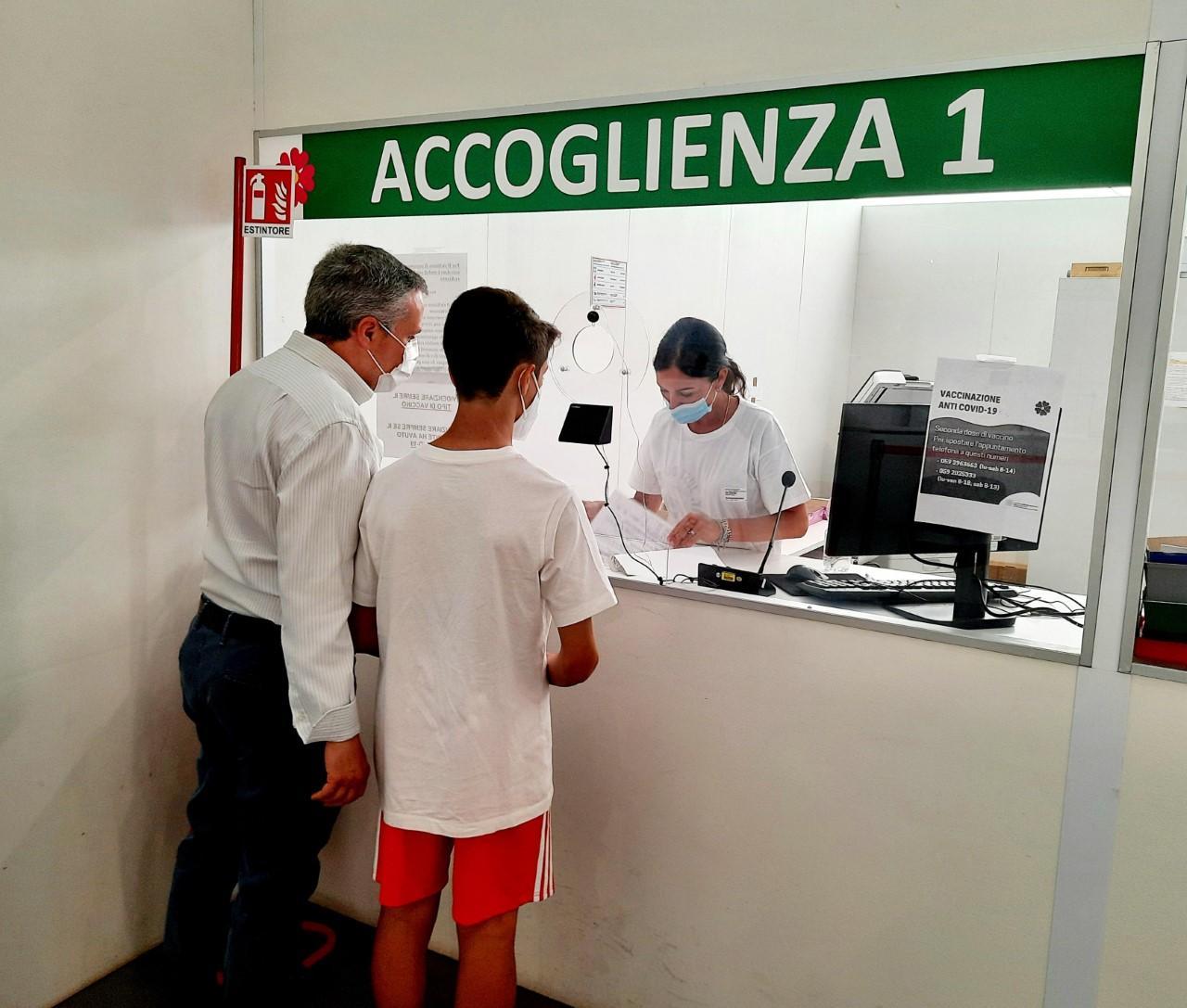 Un punto vaccinale
