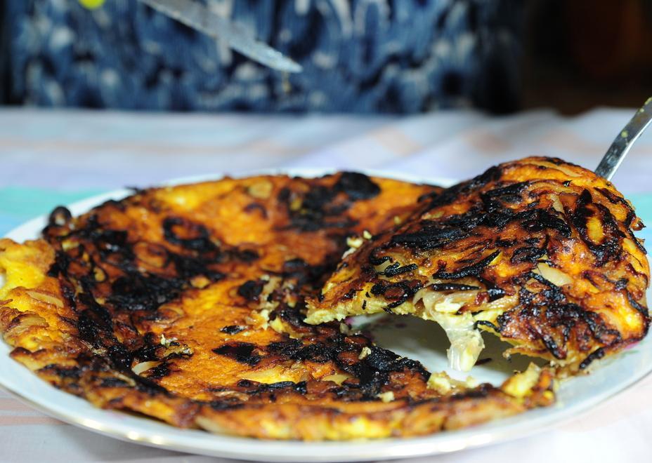 Frittata con cipolle all’Aceto Balsamico