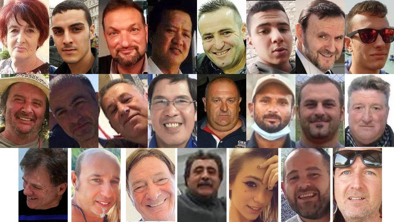 In ordine da sinitra in alto: Manuela D'Alfonso, Filippo Bubbo, Luigi Viviani, Romulo Sta Ana, Salvatore Vetere, Sabri Jabaliah, Pier Luigi Maffei, Lorenzo Fino,  Daniele Rebecchi,  Giorgio Chiovaro, Megdi Sinami, Juan Galao, Andrea Bascherini, Singh Jitendra,  Giuseppe Siino, Massimiliano Malfatti,  Francesco Santicchioli,  Leo Martinelli, Gian Piero Vitelli, Donato del Giorno, Luana D'Orazio,  Federico Regoli,  Andrea Lusini