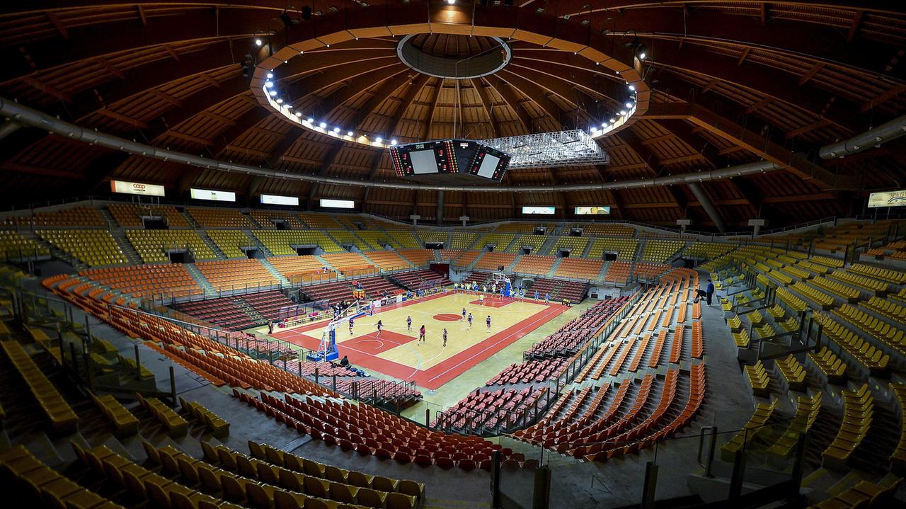Il Palasport di via Allende