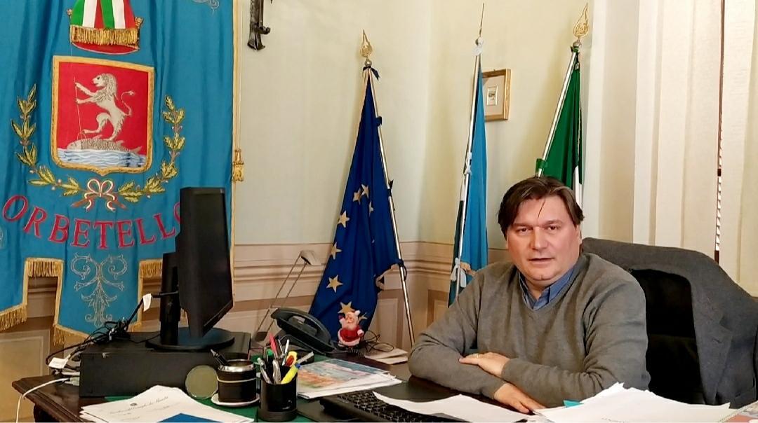 Andrea Casamenti, sindaco di Orbetello