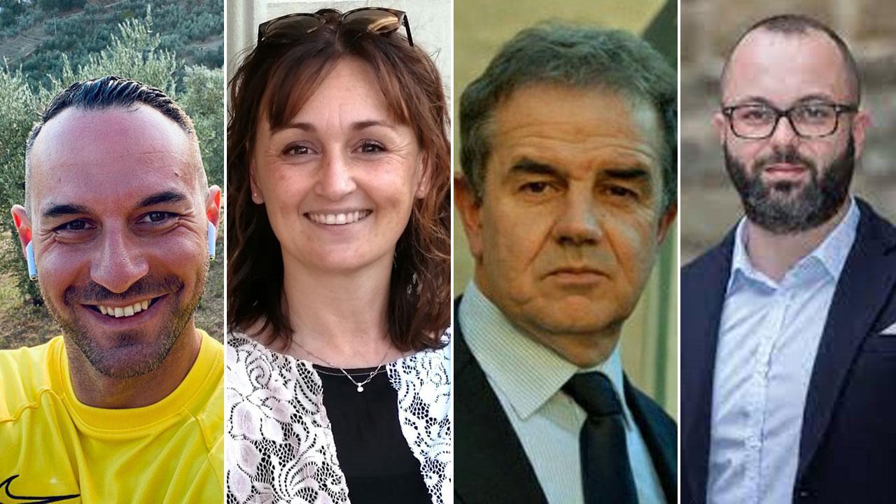 Davide Castani, Sara Sostegni, Sandro Beneforti e Simone Monti