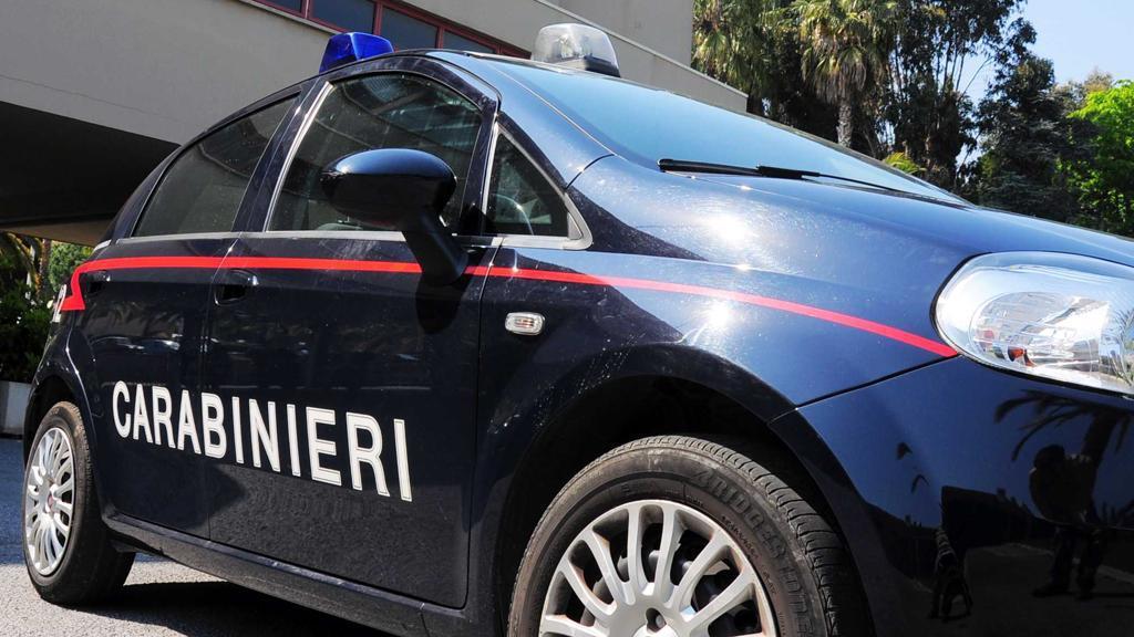 I carabinieri hanno messo al sicuro la donna e arrestato il fidanzato picchiatore (Foto d'archivio)