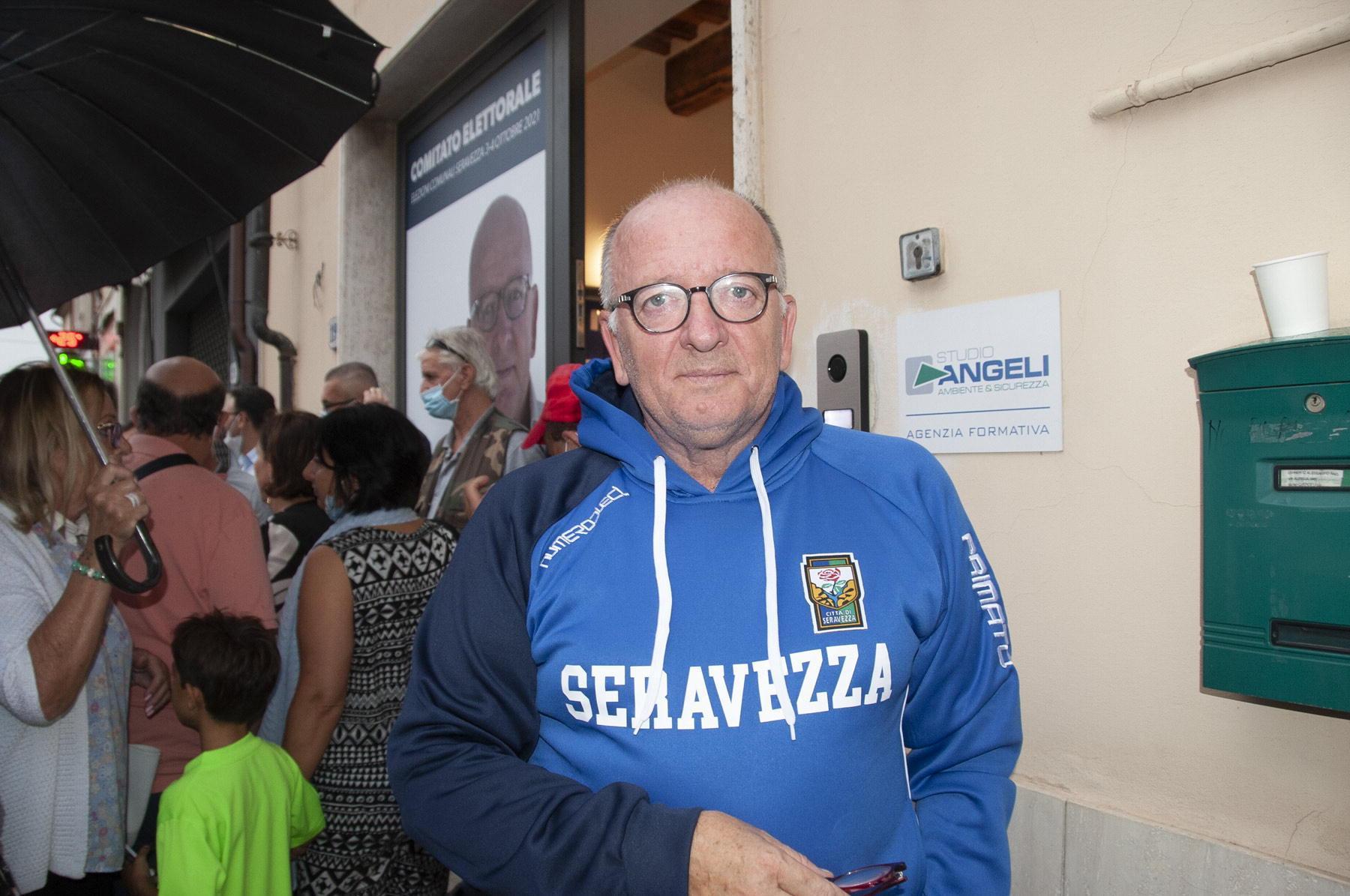 Il neosindaco  Lorenzeo Alessandrini