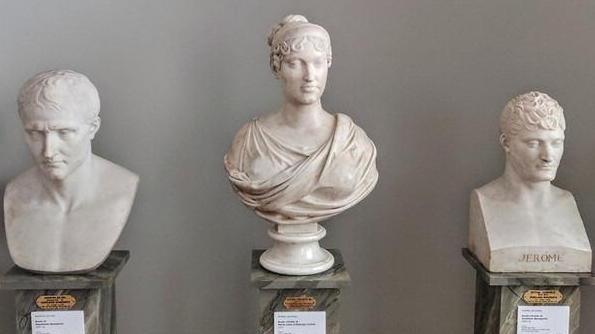 I busti esposti alla Pinacoteca Felesiana