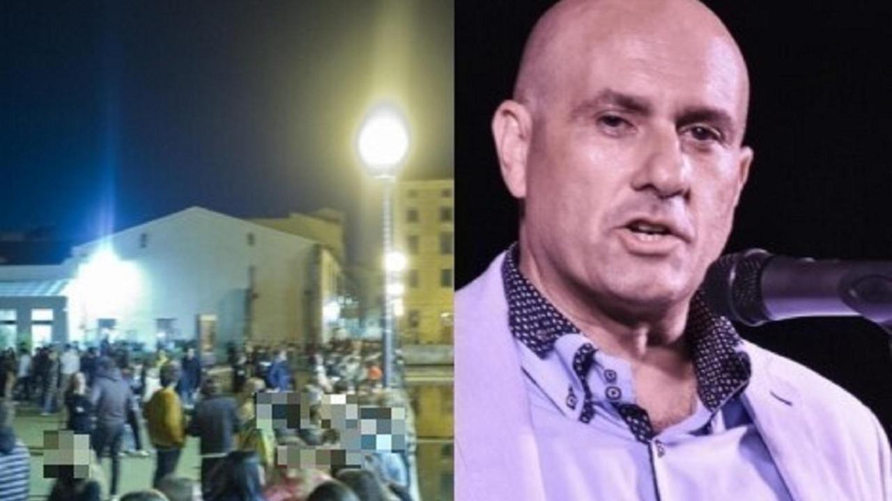 A sinistra la movida in Venezia (foto Daniele Stefanini/Silvi) e a destra l'assessore comunale al commercio, Rocco Garufo