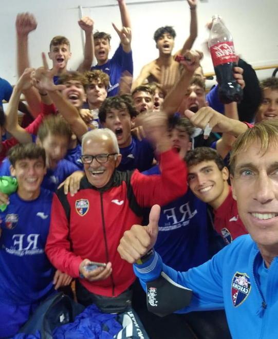 I baby del Cascina corsari con la Sangiovannese: 0-1