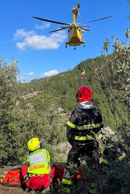 Soccorsa sul Limbara una escursionista ferita