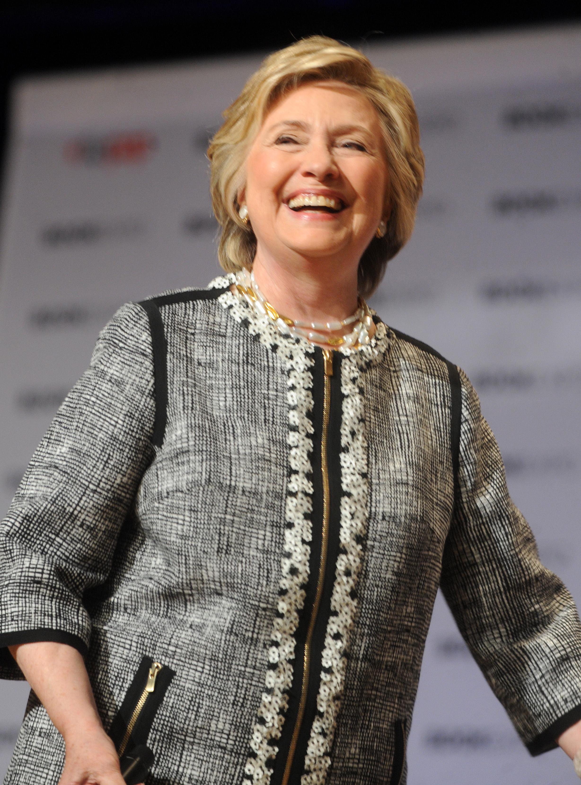 Hillary Clinton era candidata alla presidenza degli Stati Uniti per i democratici