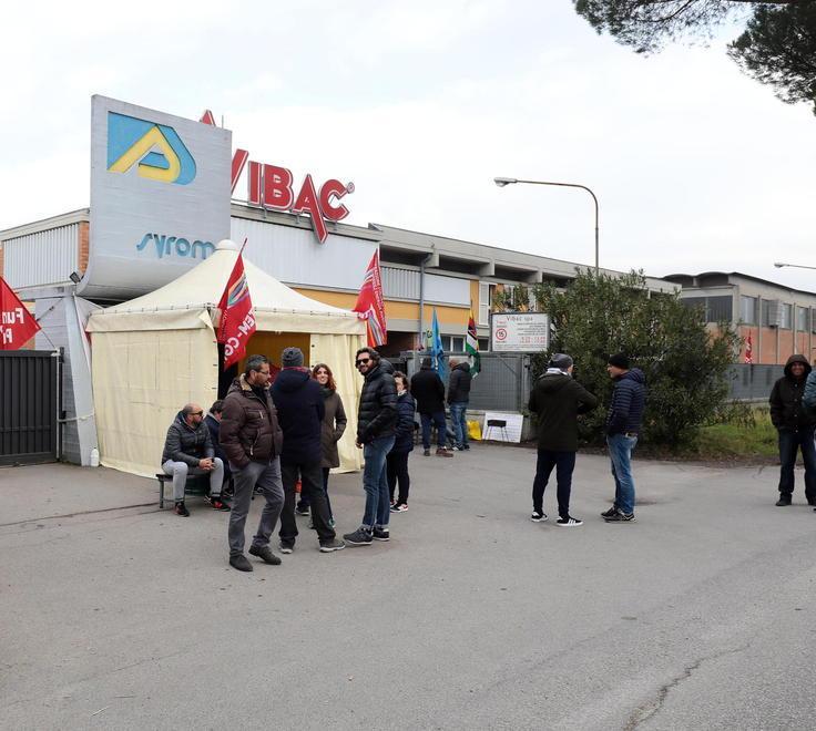 Una manifestazione alla Vibac dell’anno scorso
