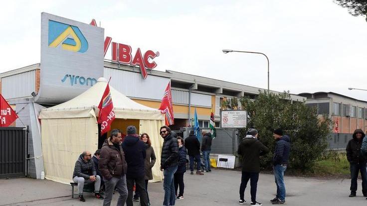 Una manifestazione alla Vibac dell’anno scorso