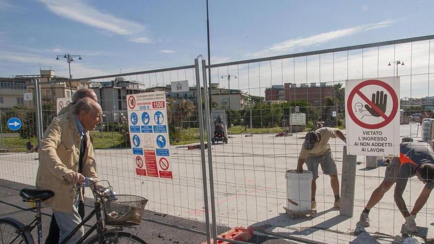 Terrazza della Repubblica, via ai lavori per la pavimentazione