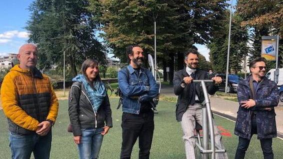 Due nuove aree giochi lungo via Firenze accessibili ai disabili