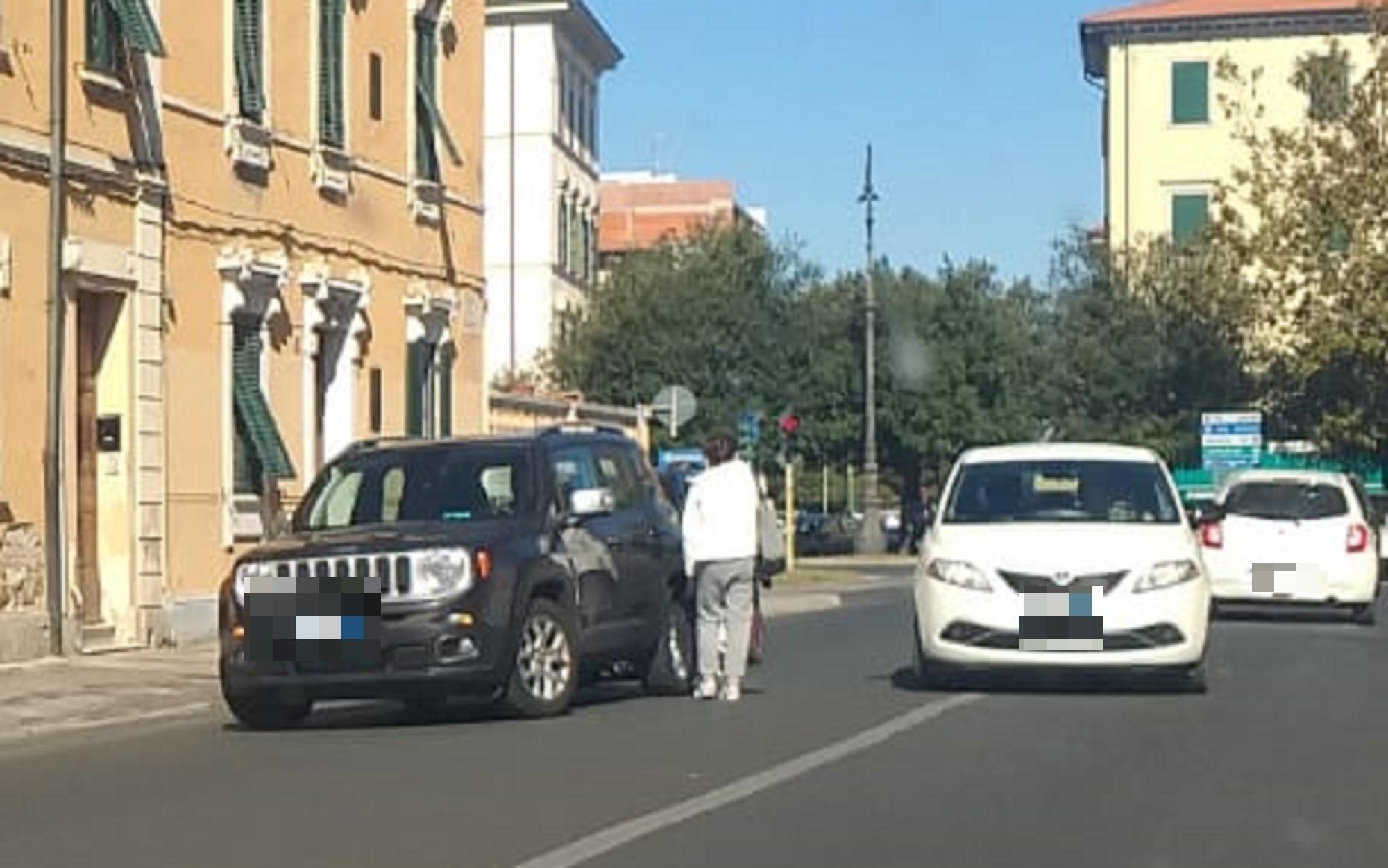 L'incidente su viale del Risorgimento